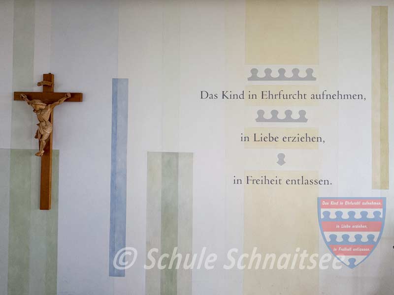 Leitspruch der Schule Schnaitsee