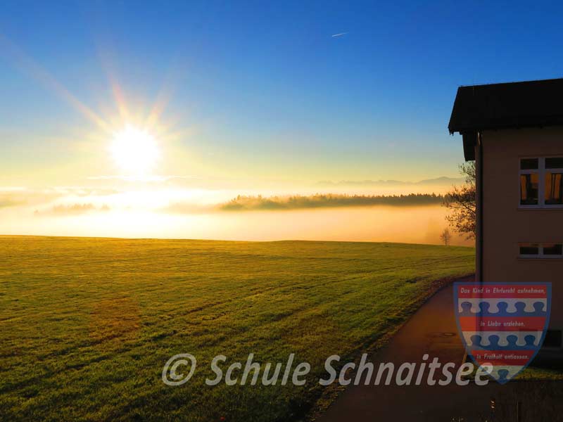 herrlicher Sonnenaufgang