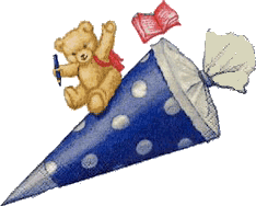 Schultüte zum Schulanfang